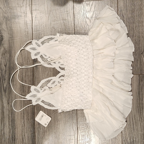 NWT Free People Intimately Women's sz S adjustable straps Boho Tunic - Picture 5 of 5